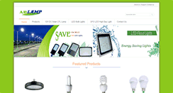 Desktop Screenshot of ablamp.com